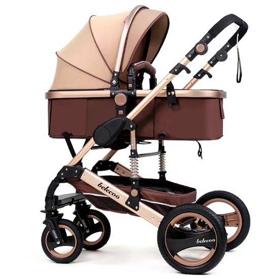 belecoo stroller pink