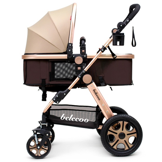 belecoo stroller purple